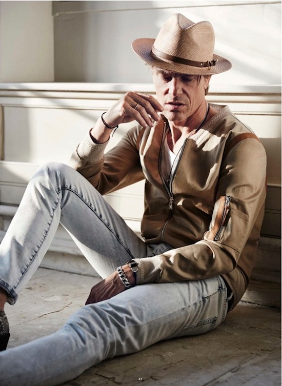 Mode chapeau homme en coton chiné [#ROBE209172]