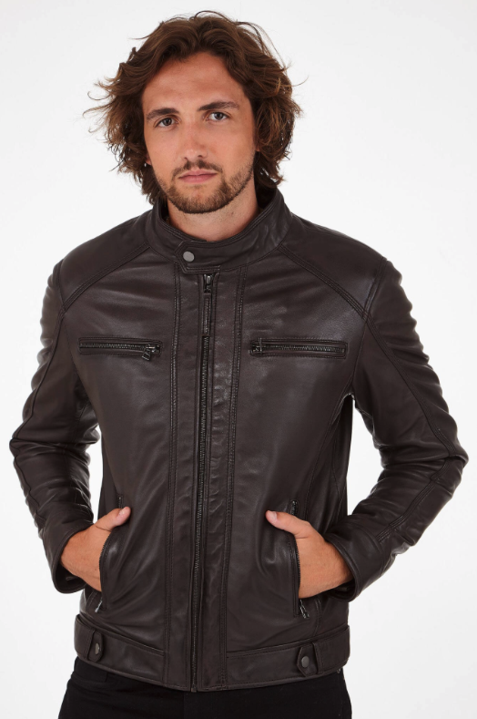 Veste cuir best sale 2019 homme