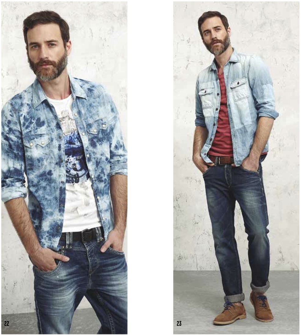 Chemises jeans online homme