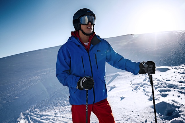 Pantalon discount ski rouge