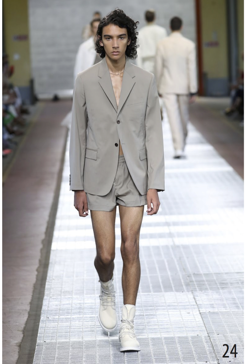 Mode homme été 2018 : combinaison