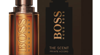 The scent private accord for him de Boss