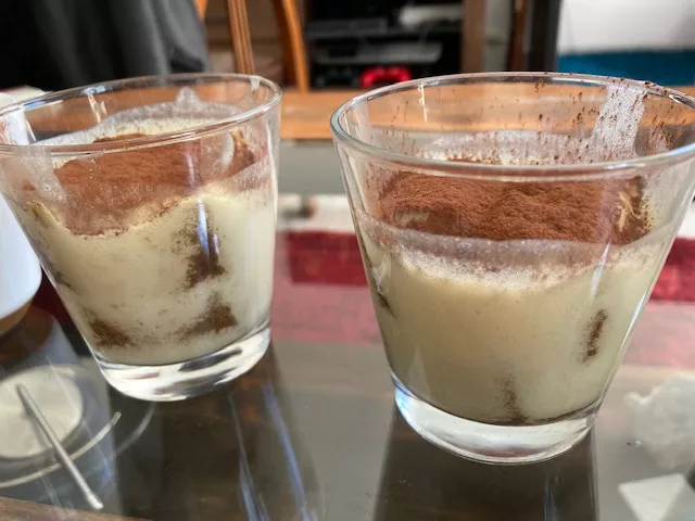 tiramisu en verrines