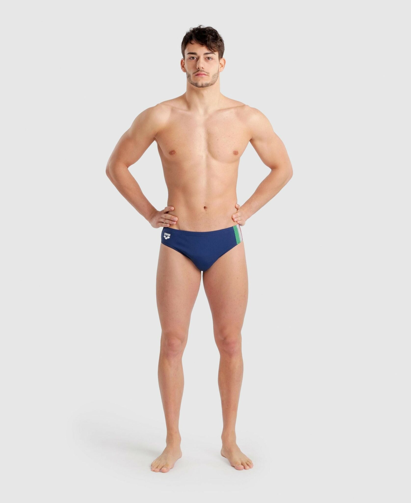 Maillot De Bain Homme Nabaiji - Taille L, Noir, Textile Type Jean, Excellent État