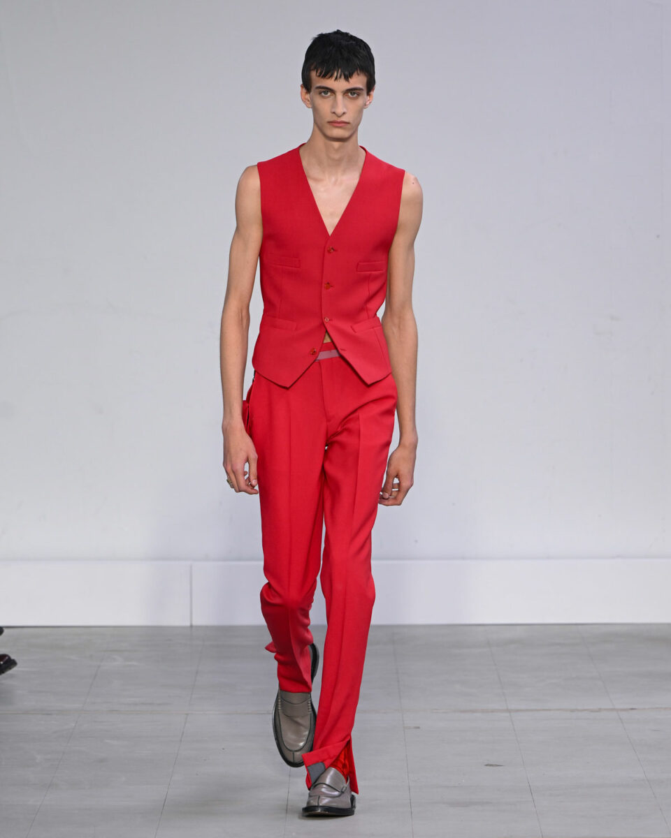 Paul Smith tenue rouge homme