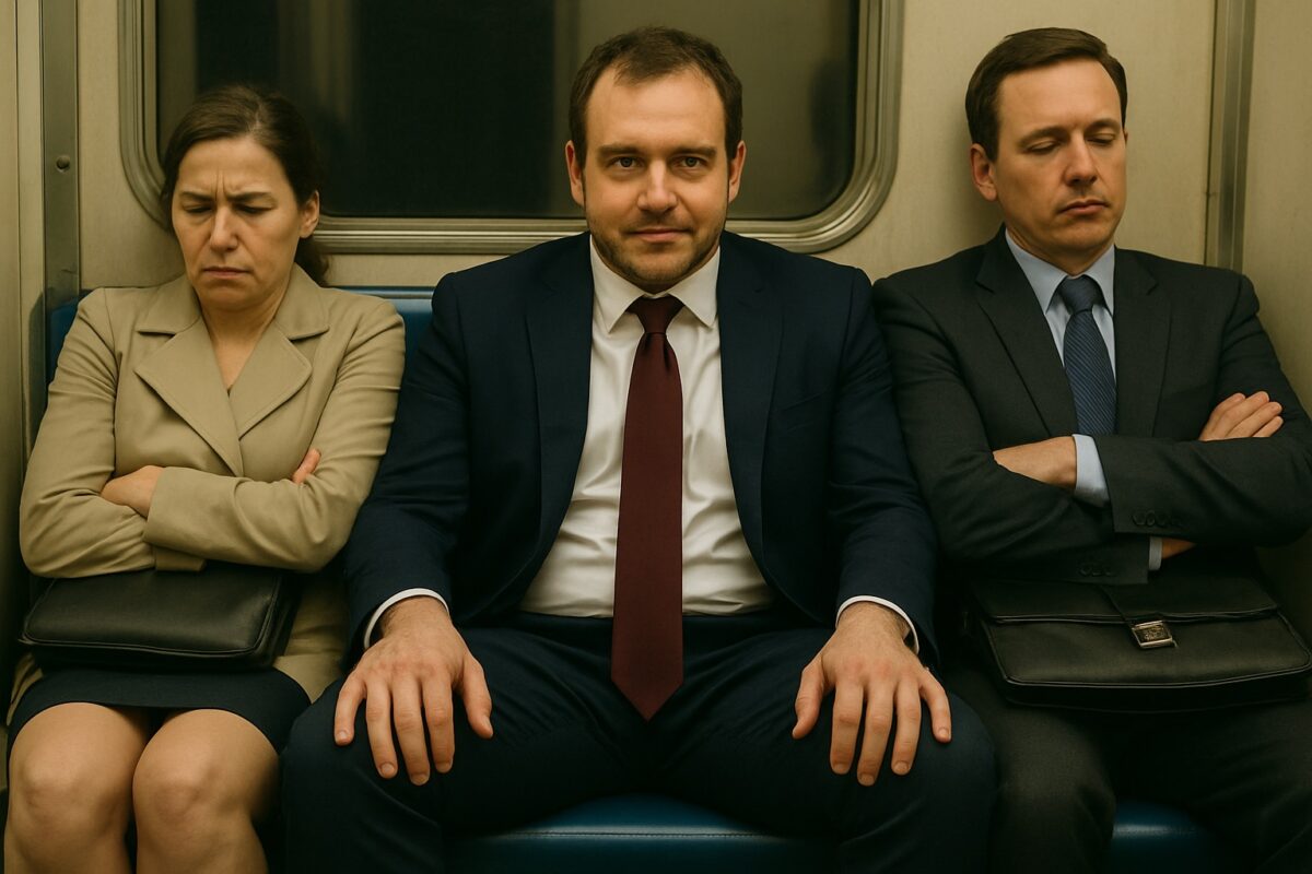 manspreading