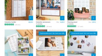 calendrier photo personnalisé