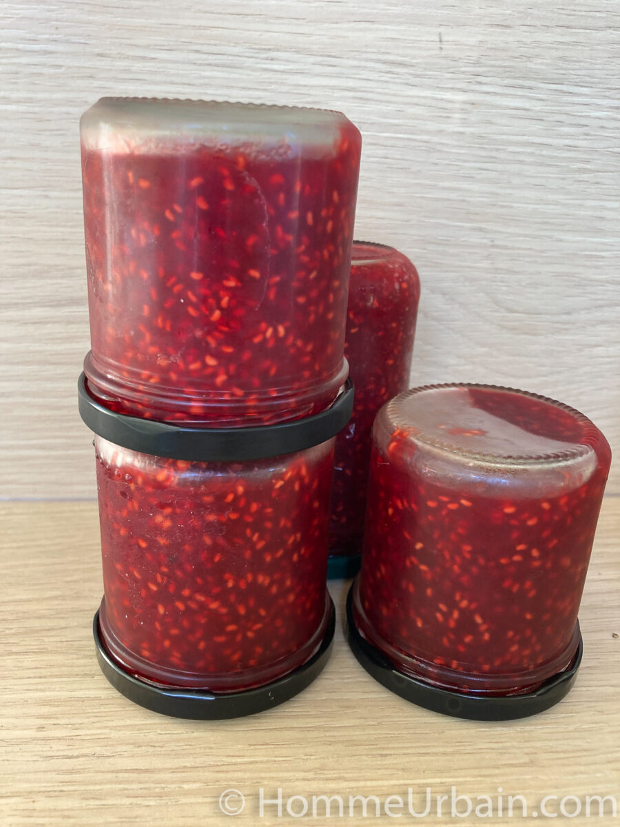 confiture de framboise