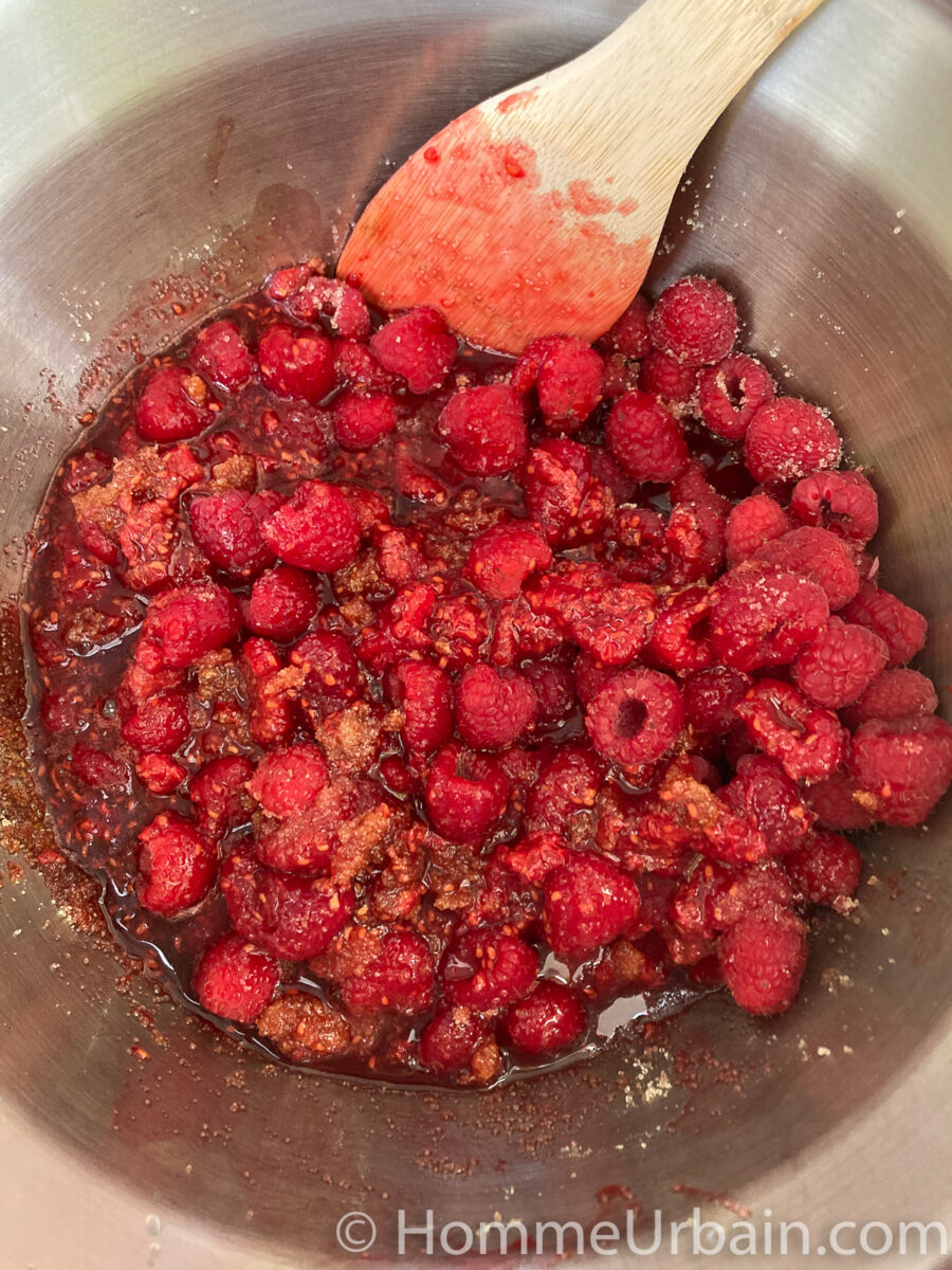 ma recette confiture de framboise