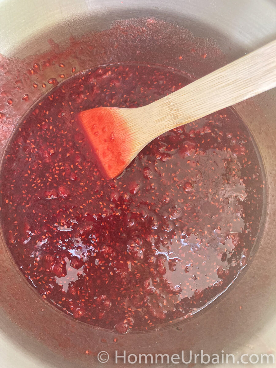 recette confiture artisanaleede framboise