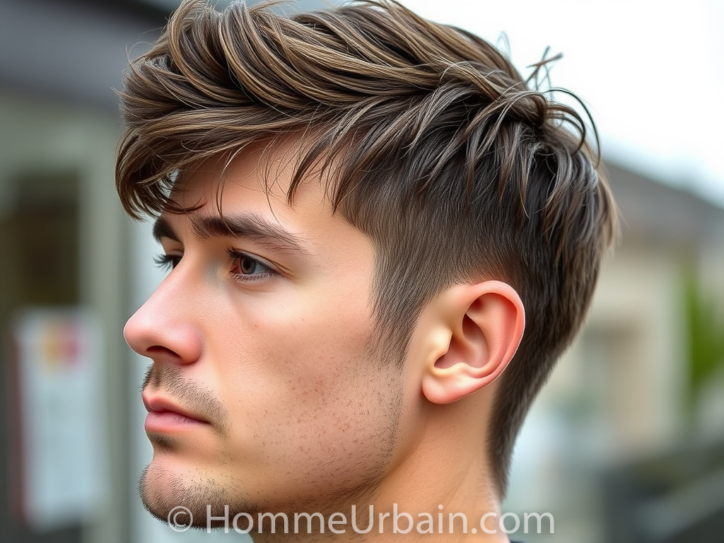 coupe de cheveux tendance homme