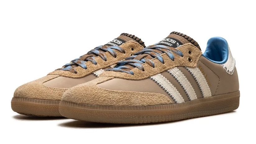 Adidas Samba Nylon Wales Bonner Desert White