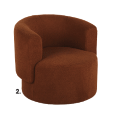 fauteuil marron