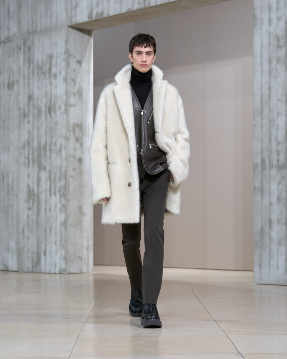 Hermès mode homme hiver 2025