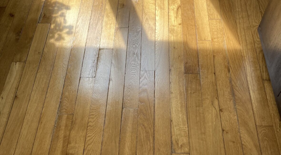 parquet en bois années 30 rénové