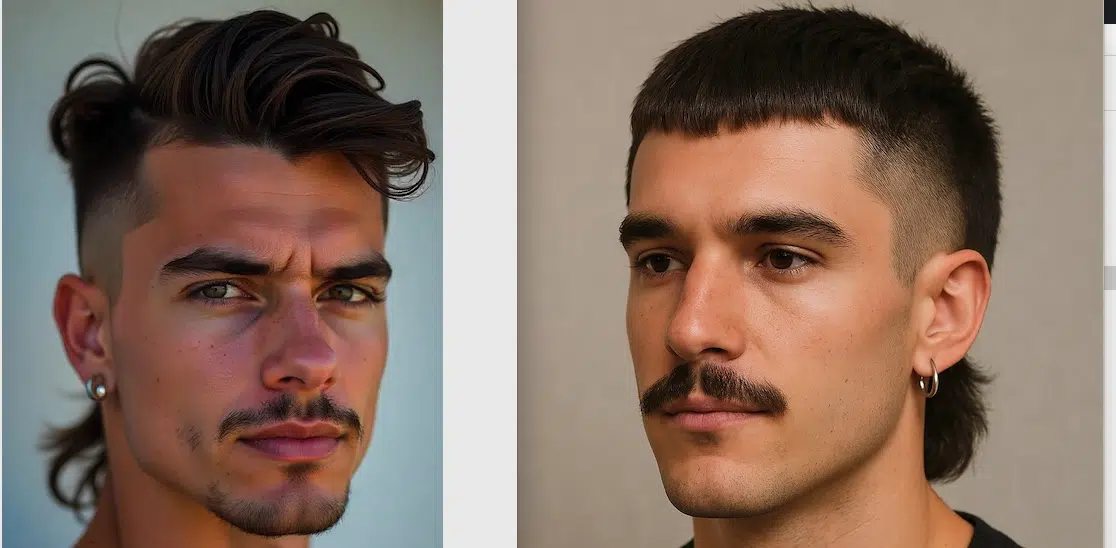 coupe mulet 2025 homme sexy