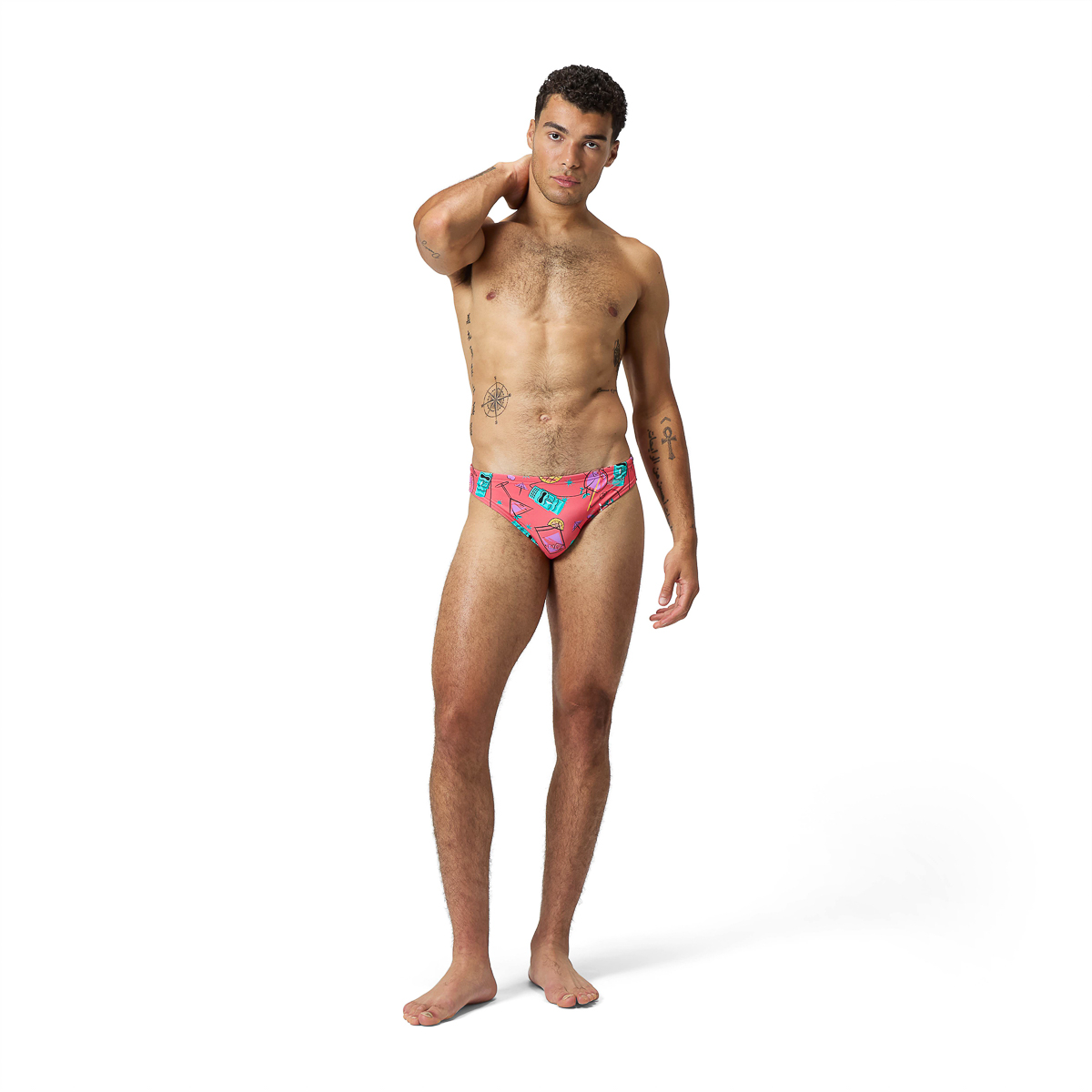 speedo imprimé cocktail homme