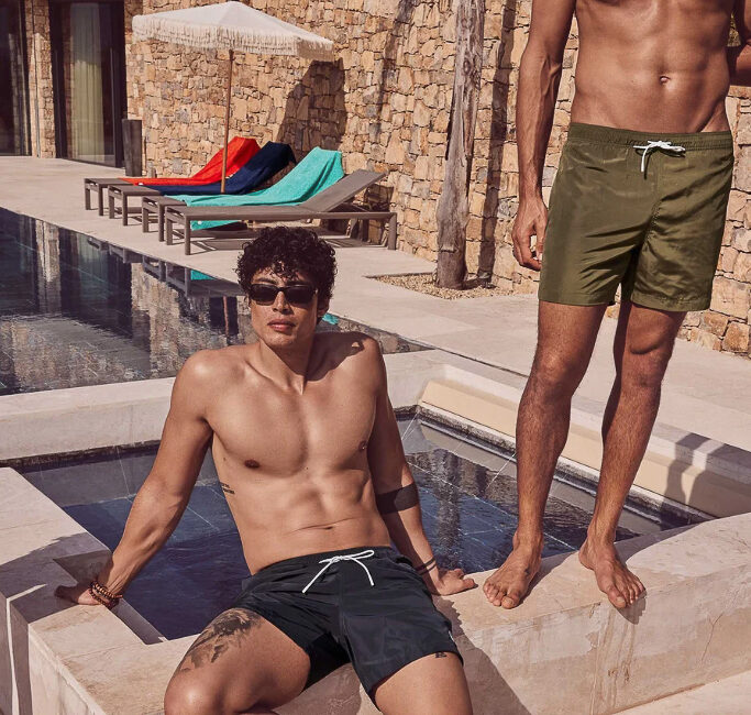 short de bain