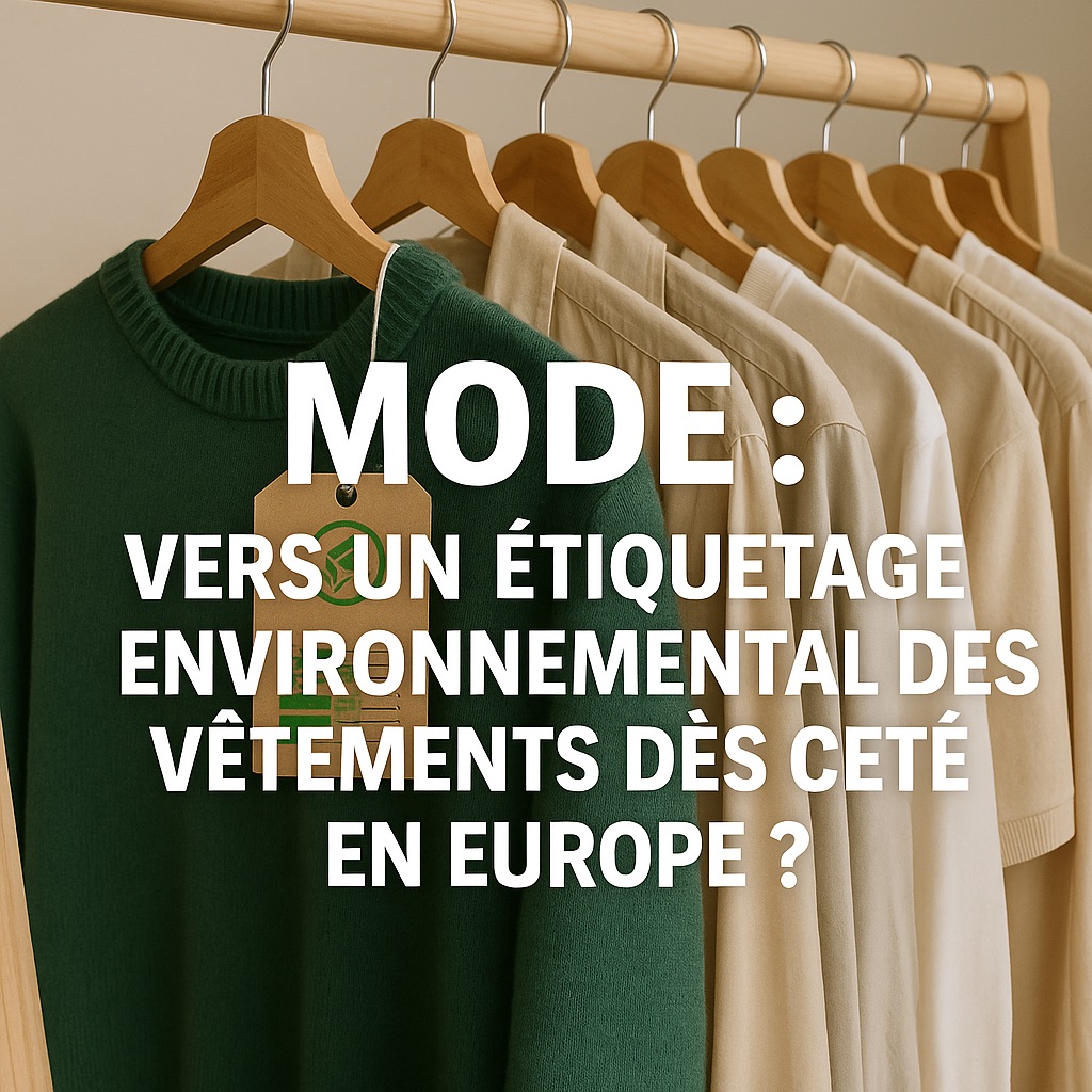 Vers un étiquetage environnemental des vêtements dès cet été en Europe