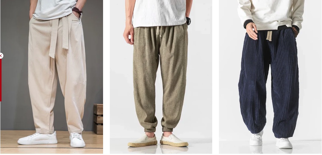 Mode homme printemps-été : le pantalon japonais, entre tradition et tendance