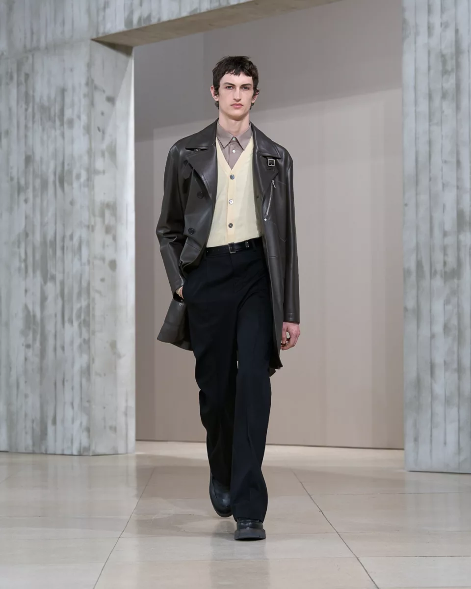 Hermès mode homme hiver 2025