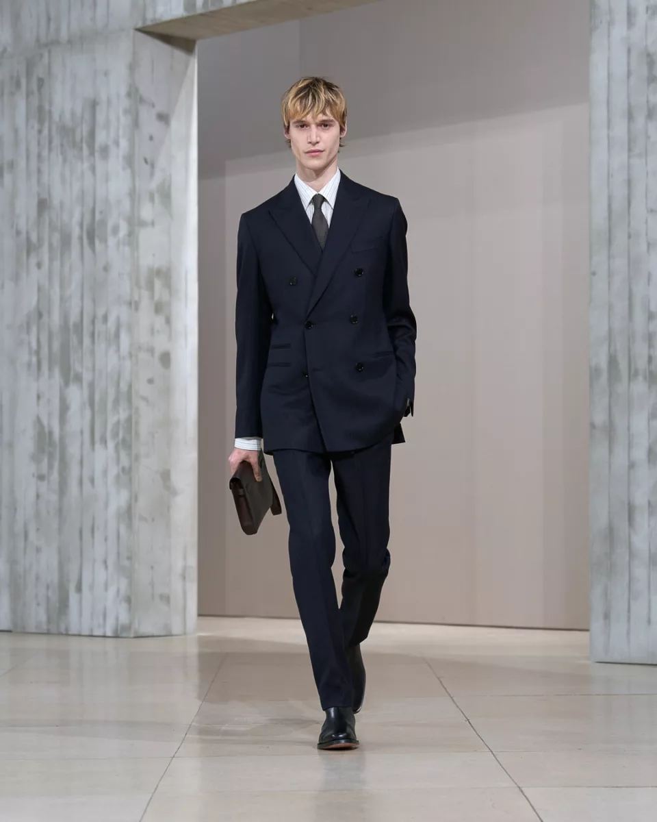 costume Hermès hiver 2025