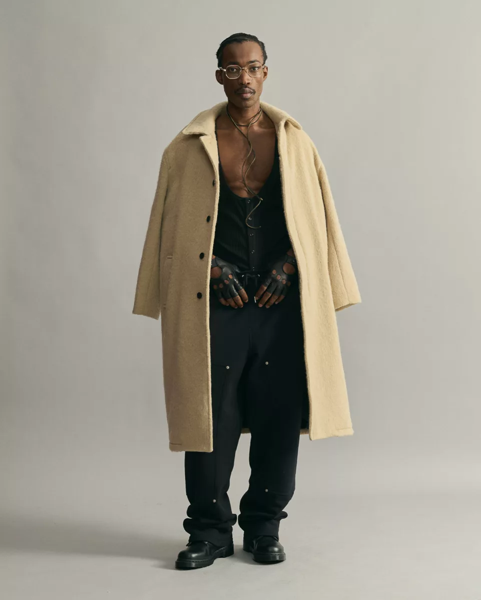 Ouest Paris manteau homme