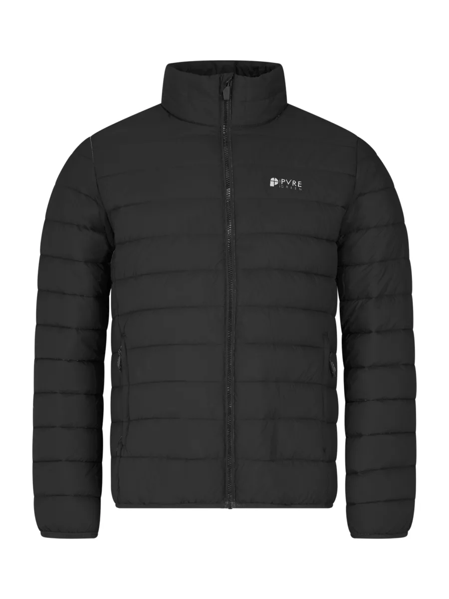 Doudoune fine homme col montant