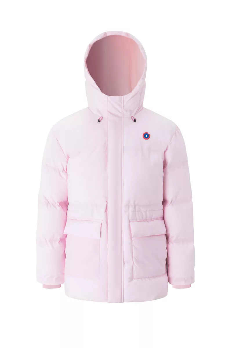 veste flotte rose